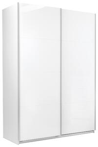 SKRIŇA S POSUVNÝMI DVERAMI, biela, 150/210/62 cm MID.YOU - Skrine, Online Only