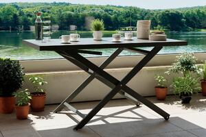 STÔL NA TERASU, kov, 140/40-71/75 cm Ambia Garden - Online Only záhrada, Online Only
