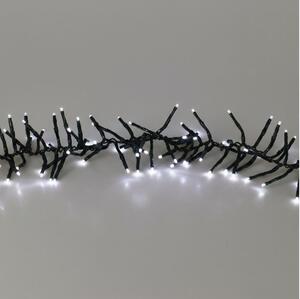 LED solárna reťaz 768xLED/3,7V/13 funkcií 1200 mAh 8,6 m IP44 studená biela + diaľkové ovládanie