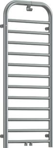 Deante Silia, kúpeľňový radiátor 500x1210 mm, 458W, brúsená oceľ, DEA-AGI_FG41