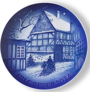 Porcelánový tanier Blue Collectibles 2026 Bing & Grøndahl Ø 18 cm