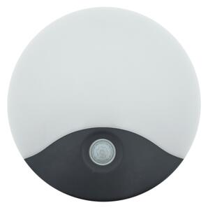 LED vonkajšie nástenné svietidlo s pohybovým senzorom LED/18W/230V IP44 antracit