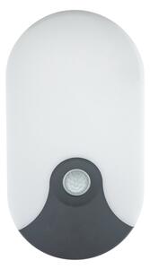 LED vonkajšie nástenné svietidlo s pohybovým senzorom LED/18 W/230 V IP44 antracit