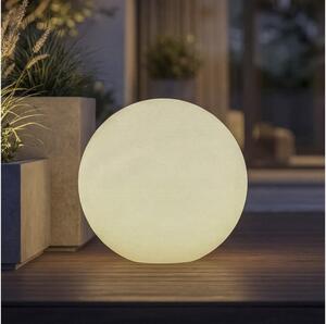 Kanlux 45931 - Vonkajšia lampa STONO 1xE27/20W/230V priemer 30 cm IP65 biela