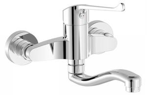 Drezová batéria Tres s predĺženou rukoväťou 150 mm chróm 2163200311