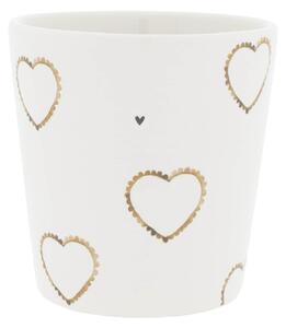Keramický latte hrnček Hearts Allround 240 ml
