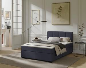 BOXSPRINGOVÁ POSTEĽ, 140/200 cm antracitová MID.YOU - Online Only spálne, Online Only