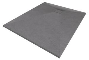 Gamma Erga Oldaf, SMC obdĺžniková sprchová vanička 120 x 90 cm, šedá matná, ERG-GMA-OL-90120G