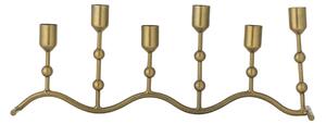 Kovový svietnik Kiri Metal Brass