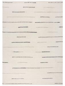 Flair Rugs Kusový koberec Dottie Linear Black/White - 120x170 cm