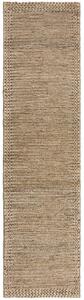 Flair Rugs , Behúň Drew Braid Border Natural, 60x230, béžová, chodba / predsieň