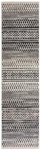 Flair Rugs Behúň Santiago Camino Black/White - 60x230 cm