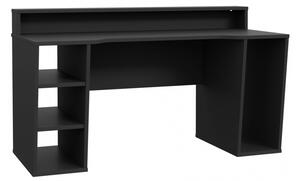 NEJBY Herný stôl ROLWAL typ 1 vrátane LED osvetlenia, čierny mat