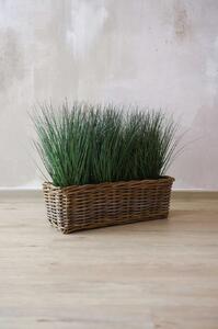 Prírodný hrantík FLORET, ratan, dĺžka 60 cm, natur