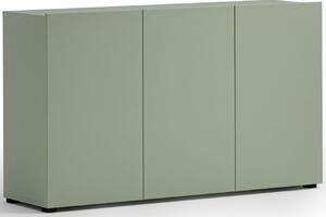 ŠIROKÁ KOMODA, zelená, 135/79/38 cm home24 - Predsieňové programy, Online Only
