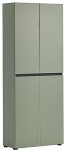 SKRINKA NA TOPÁNKY, zelená, 80/200/34 cm home24 - Predsieňové programy, Online Only
