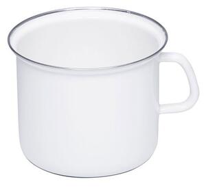 Riess Smaltovaný hrniec s uchom- 2l - biely