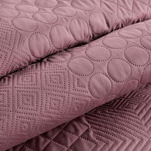 Dekorstudio Moderný prehoz na posteľ BONI5 ružový Rozmer prehozu (šírka x dĺžka): 220x240cm
