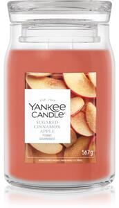 Yankee Candle Sugared Cinnamon Apple vonná sviečka 567 g
