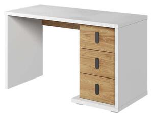 Písací stôl Karlos 125cm dub hikor
