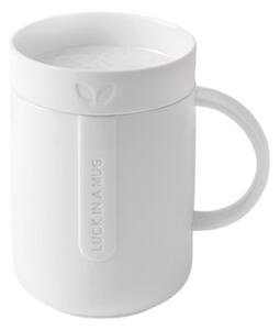 Porcelánový hrnček s viečkom Luck in a Mug