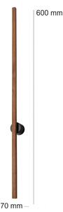 Brilagi - LED Nástenné svietidlo WOODY LINE LED/7W/230V 4000K 60 cm dub čerešňa