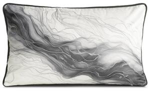 Dekorstudio Zamatová obliečka na vankúš NEGRA 30x50cm - biela