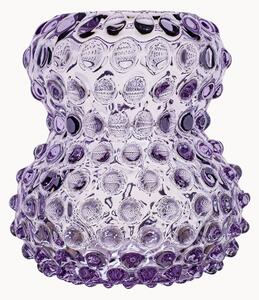 Ručne fúkaná váza Hobnail Birdie, V 13 cm