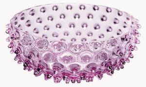 Ručne fúkaná servírovacia miska Hobnail