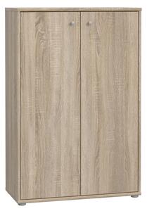 NEJBY Komoda TREVON 2 s dvierkami, dub sonoma