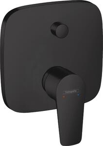 Podomietková vaňová batéria hansgrohe Talis E čierna 71745670