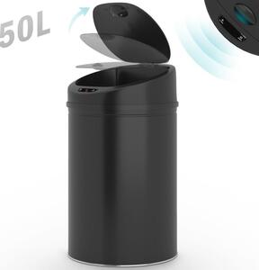 Jago automatický odpadkový kôš, 50 L, čierny