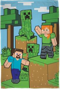 Deka fleecová Minecraft 100x150 cm