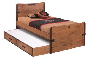 Cilek Detská posteľ s výsuvom 100x200 cm Pirate