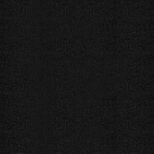 Čierny záves na krúžkoch RITA 140x250 cm
