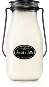 Milkhouse Candle Co. Creamery Thanks A Latte vonná sviečka Milkbottle 396 g
