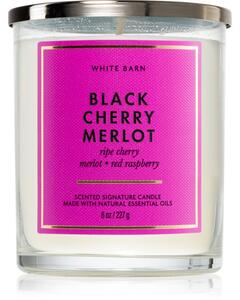 Bath & Body Works Black Cherry Merlot vonná sviečka 227 g