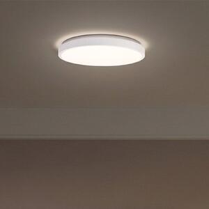 OSRAM stropné LED svetlo ORBIS LONDON, biele, Ø 40 cm, kov, Biela / opálová, Obývacia izba / jedáleň, kov, Moderný