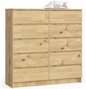 Ak furniture Komoda Kuba 120 cm dub artisan