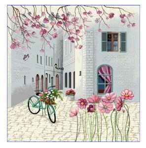 Gobelínová obliečka na vankúš 42x42 cm Eden 1234 Farba Viacfarebná Rozmery 42x42 cm