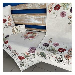 Gobelínový obrus prírodná farba Eden 1239 NA Lúčne kvety Farba Viacfarebná Rozmery 40x100 cm