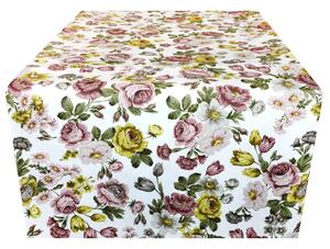 Behúň na stôl 50x150 cm Vintage kvety Farba Viacfarebná Rozmery 50x150 cm