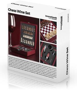 InnovaGoods Set na víno a šach 37 ks