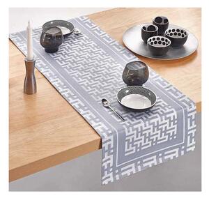 Gobelínový behúň na stôl Glamour šedý Chenille IT105 Mondo Italia Farba Šedá Rozmery 40x130 cm