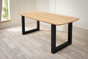 Dubový jedálenský stôl Timber 160 s U-nohami