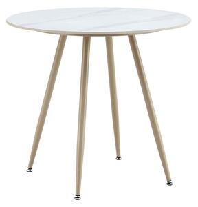 Záhradný stôl MELODY 80 cm - biela