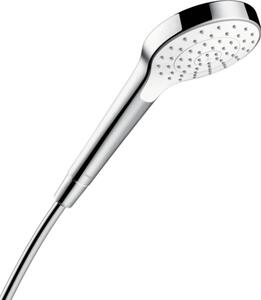 Hansgrohe Croma Select S, Ručná sprchová hlavica, Chróm, Biela, Múr