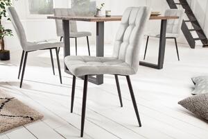 Dizajnová stolička Modern svetlosivá - Skladom na SK
