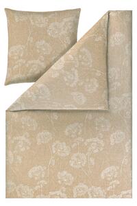 POSTEĽNÁ BIELIZEŇ, interlock džersej, piesková, 140/200 cm Estella - Obliečky & plachty