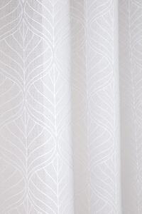 Dekorstudio Záclona LA ROSSA s uchytením na dekoračné kolieska v bielej farbe Rozmer záclony (šírka x výška): 140x230cm
